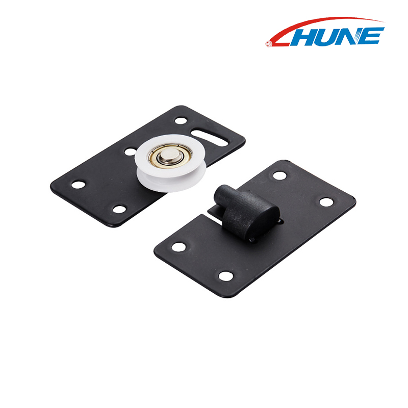 Rolo deslizante ajustável da porta do armário da mobília do ferragem do guarda-roupa rolo deslizante de náilon Rolo deslizante ajustável da porta do armário da mobília do ferragem do guarda-roupa rolo deslizante de náilon