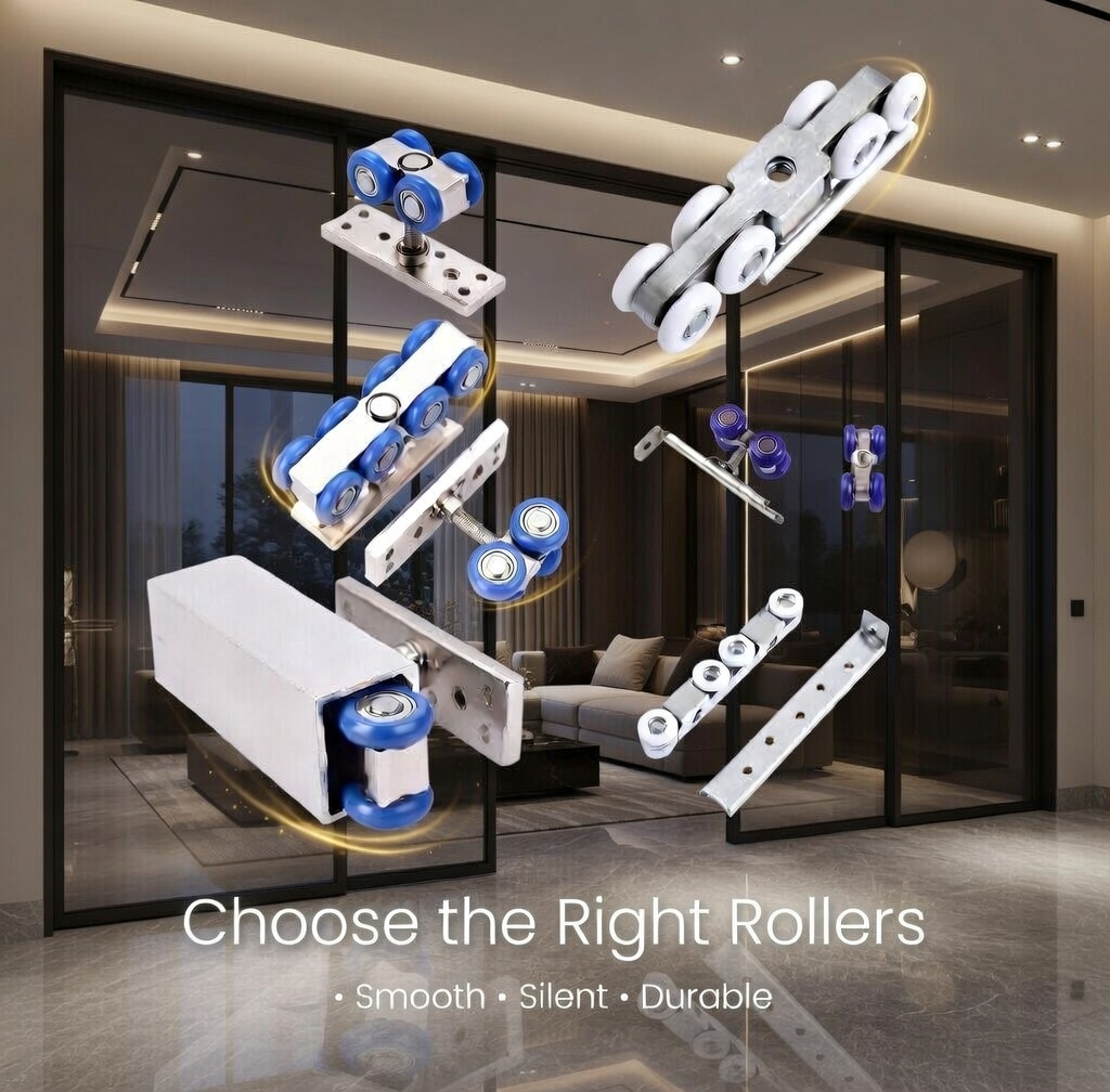  Como escolher rolos para portas deslizantes com cavidade em 2026: um guia completo do comprador